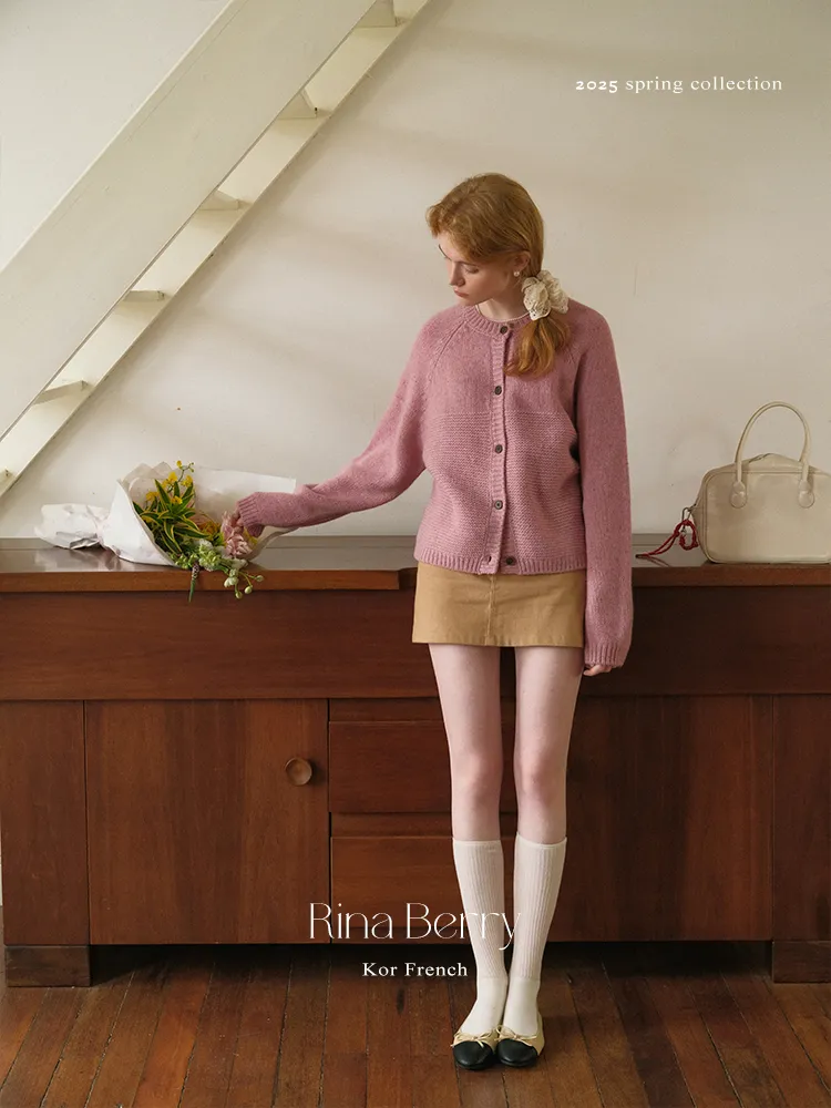 A-Line Cotton Mini Skirt