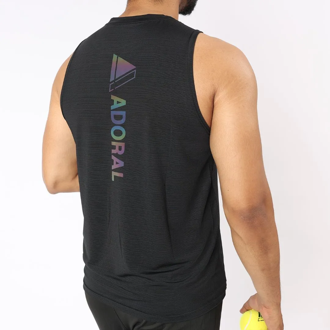 ADORAL DRY FIT SLEEVELESS  BLACK (IMPORTED)