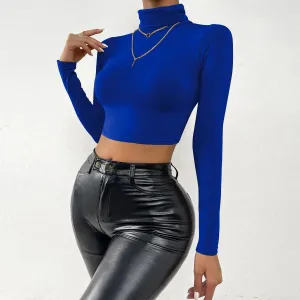 Adriana Long-sleeved Crop Top