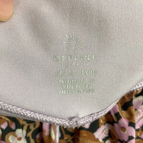 Aerie OFFLINE by Aerie Real Me Hold Up! Sports Bra   Nylon Running Short - XS/M