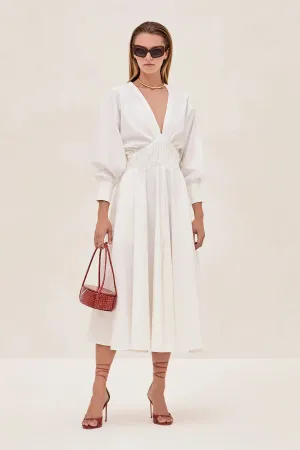 ALEXIS | Viro Dress - White