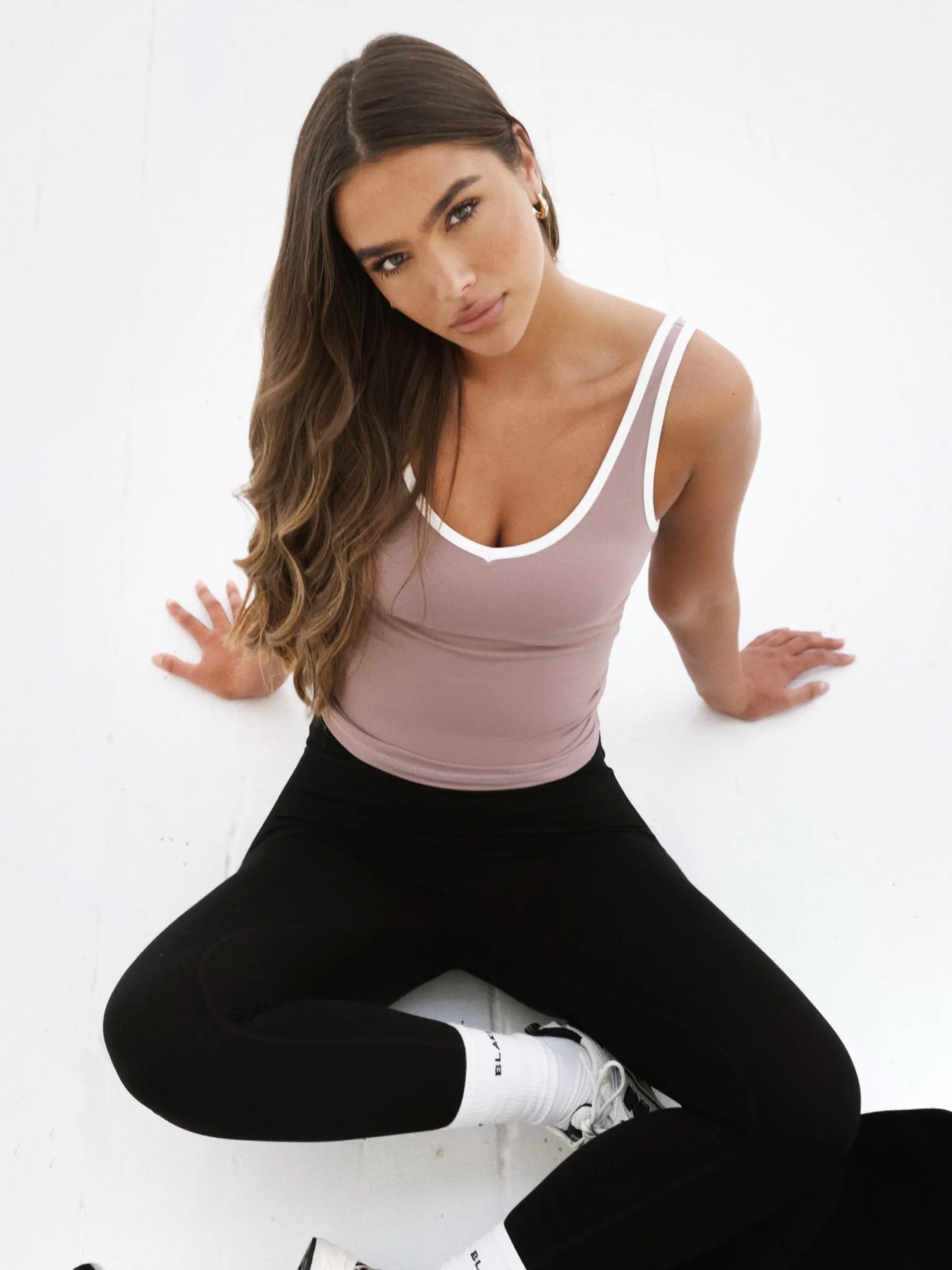 Align Sports Vest - Dusty Pink