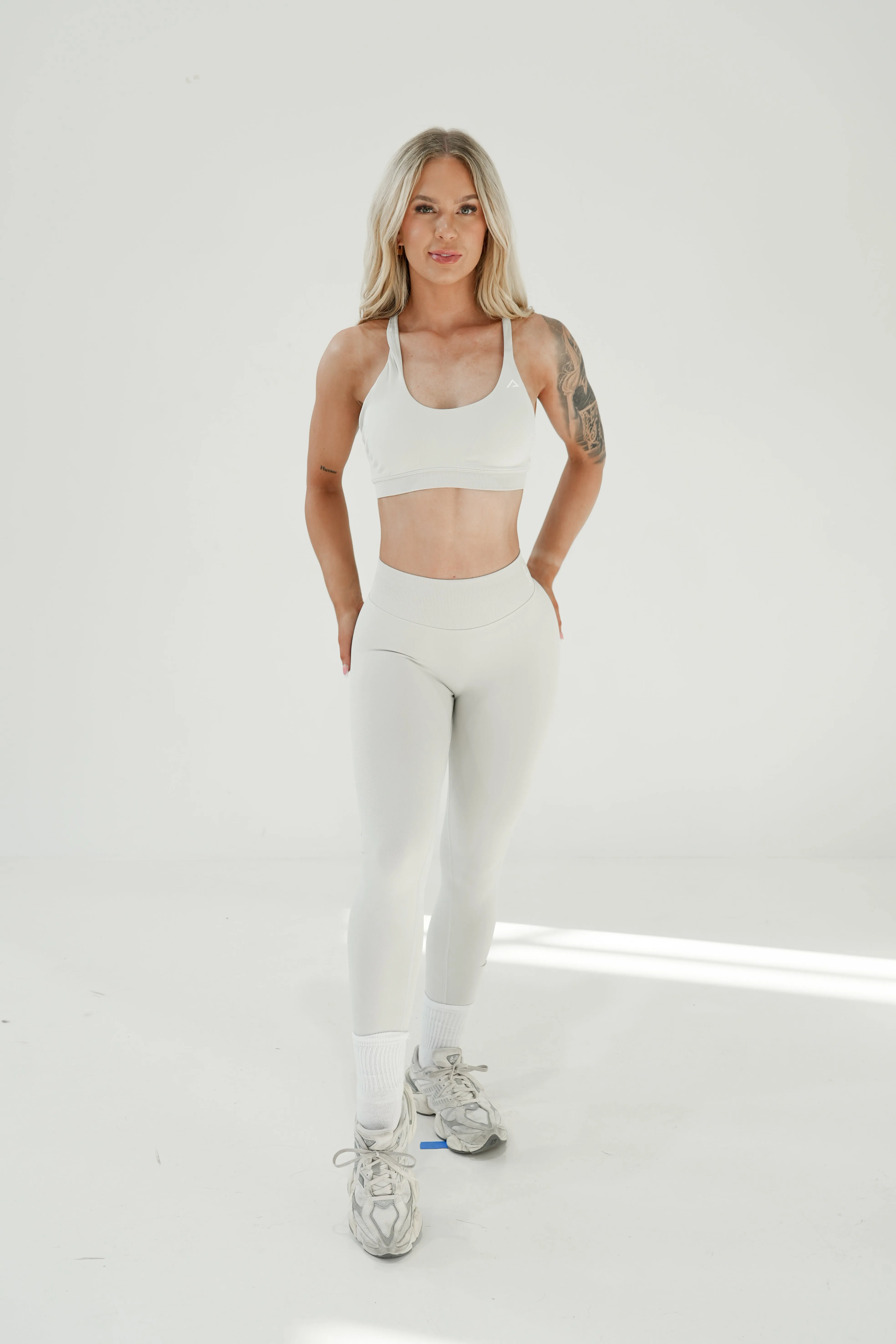 Amplify Seamless Leggings - Cloud Grey