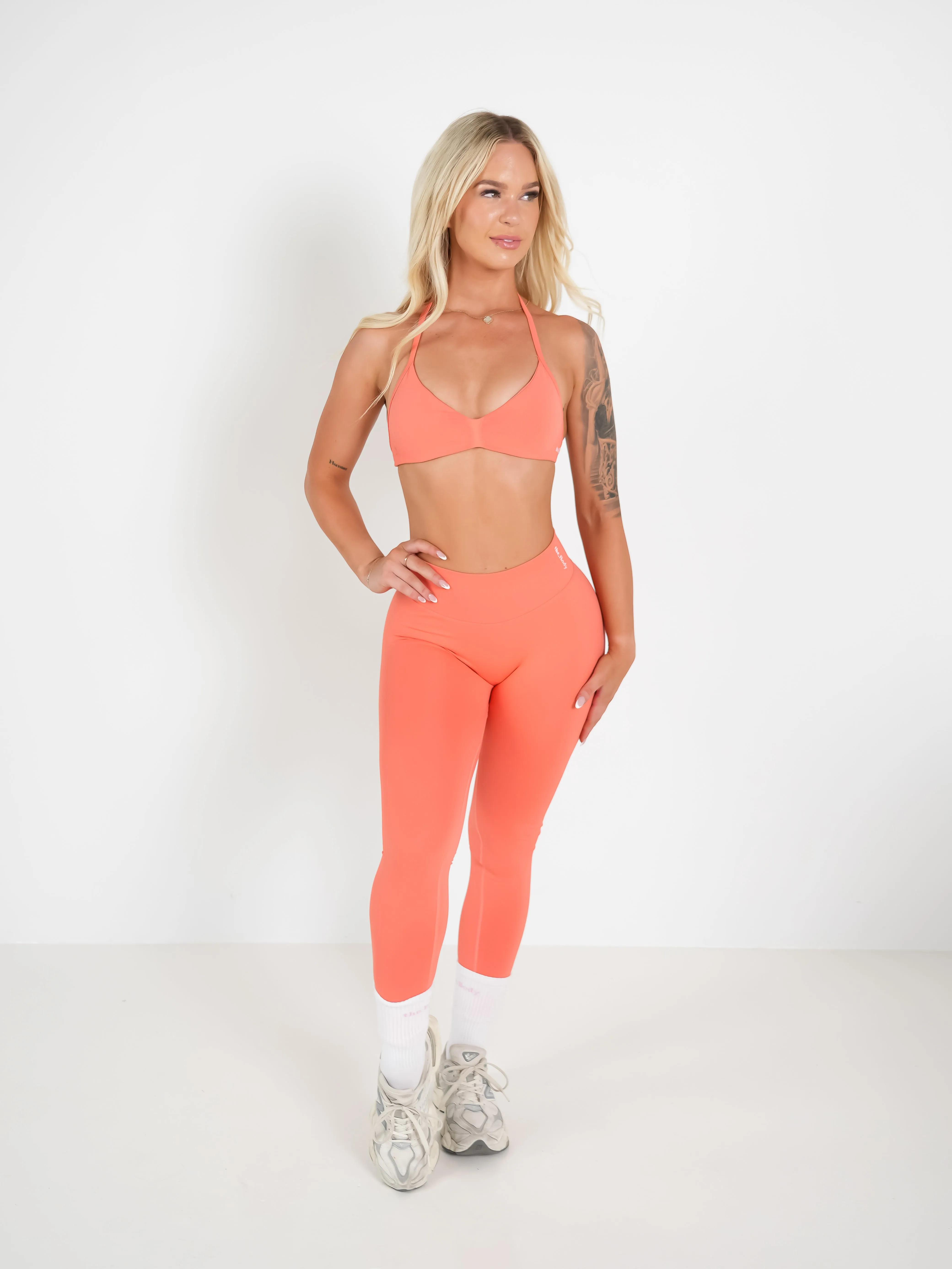 Amplify Seamless Leggings - Coral