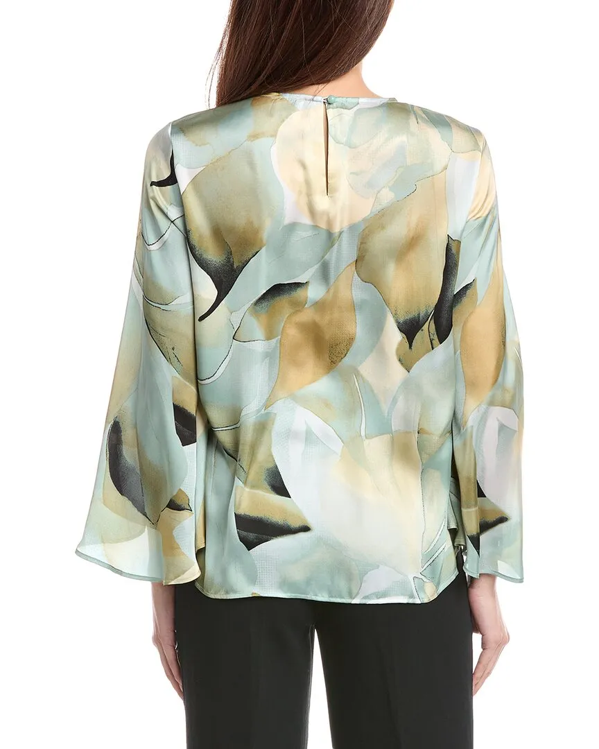 Anne Klein Keyhole Blouse