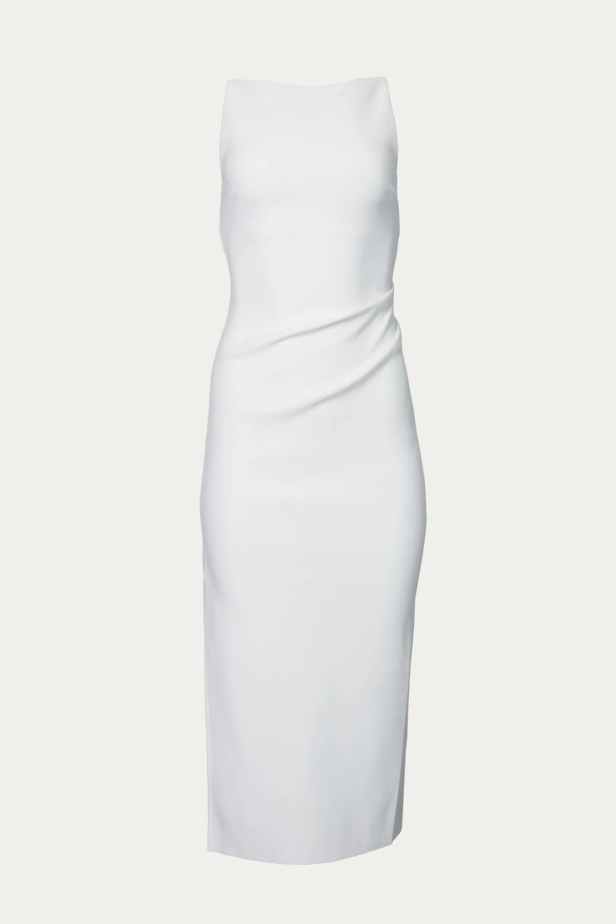ARLETTE TUCK MIDI DRESS