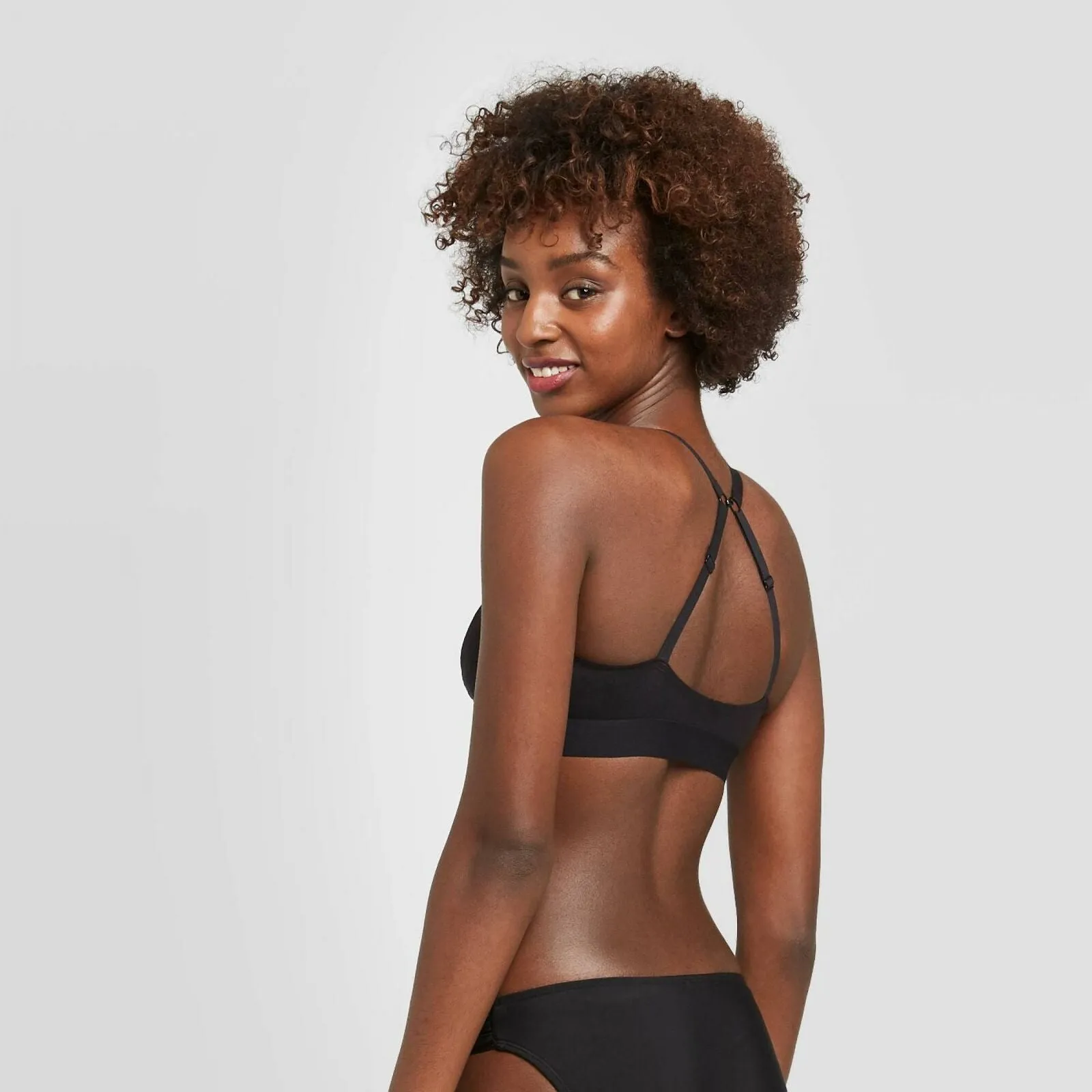 Auden Women's Unlined Triangle Bralette Bra