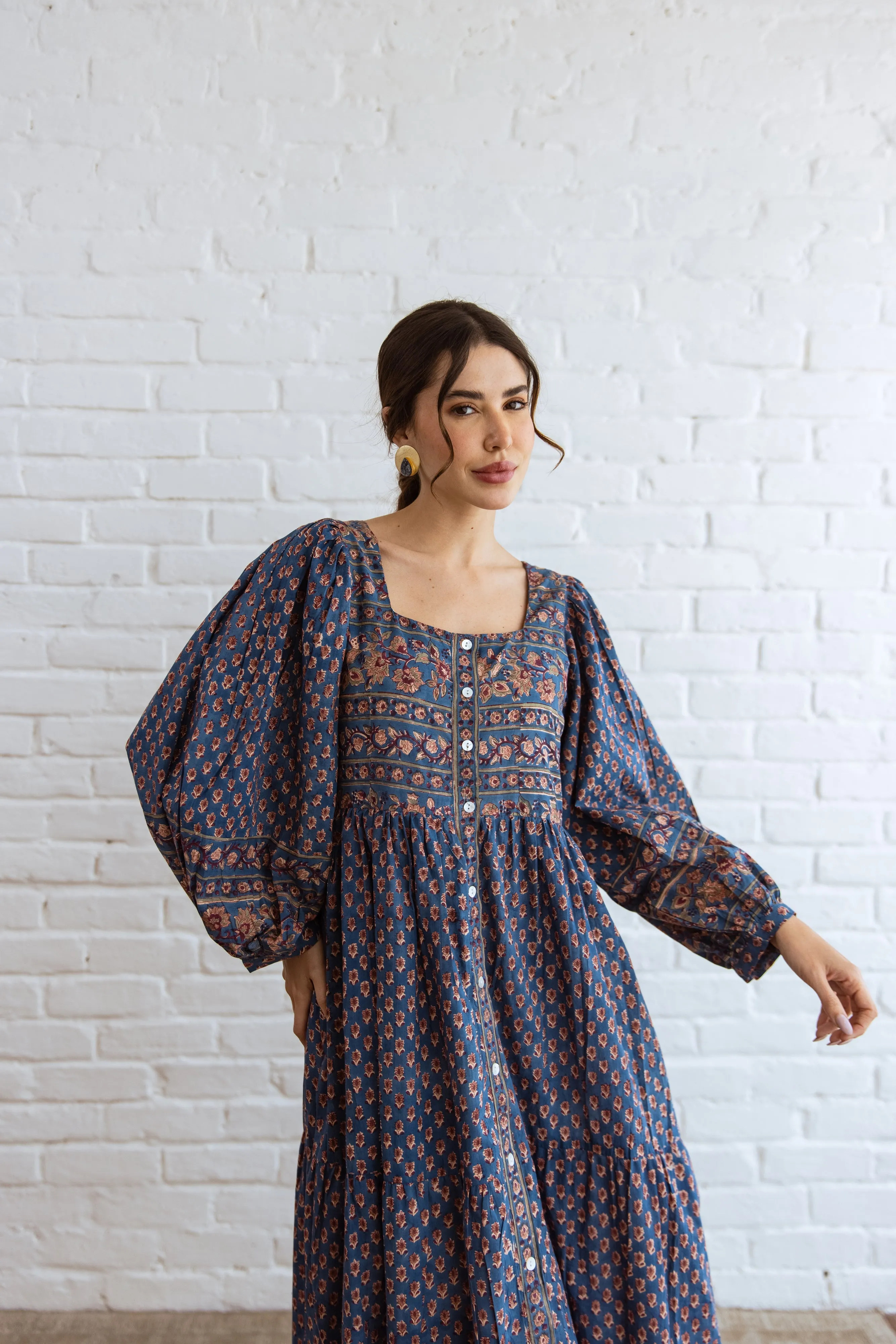 Aurora tier Ruffle Dress