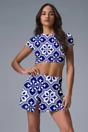 Azure Court Set – Women's High-Performance Activewear for Tennis, Pickleball, and Badminton