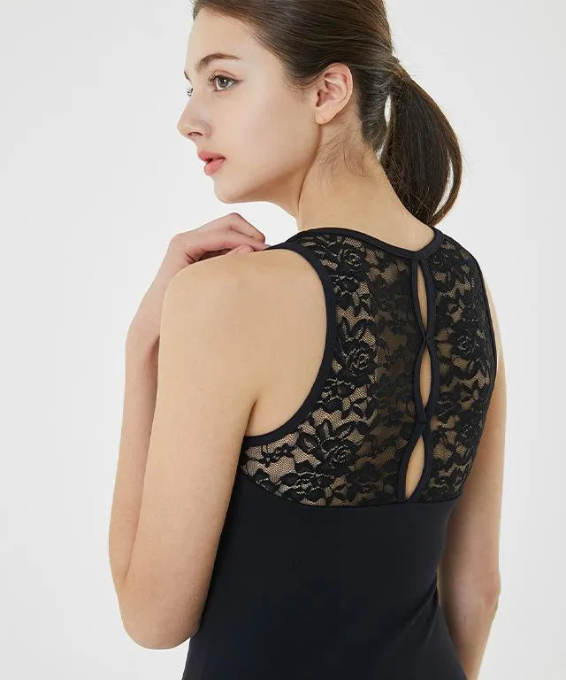 Back Slit Race Top