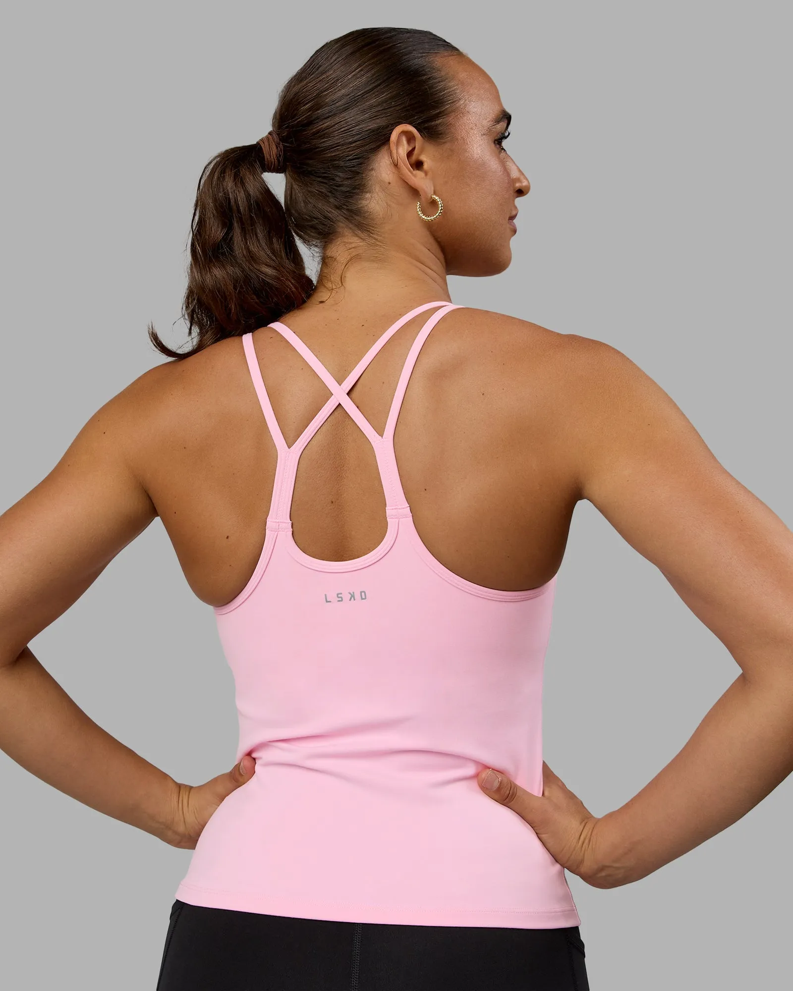 Balance Active Shelf Bra Tank - Pale Pink