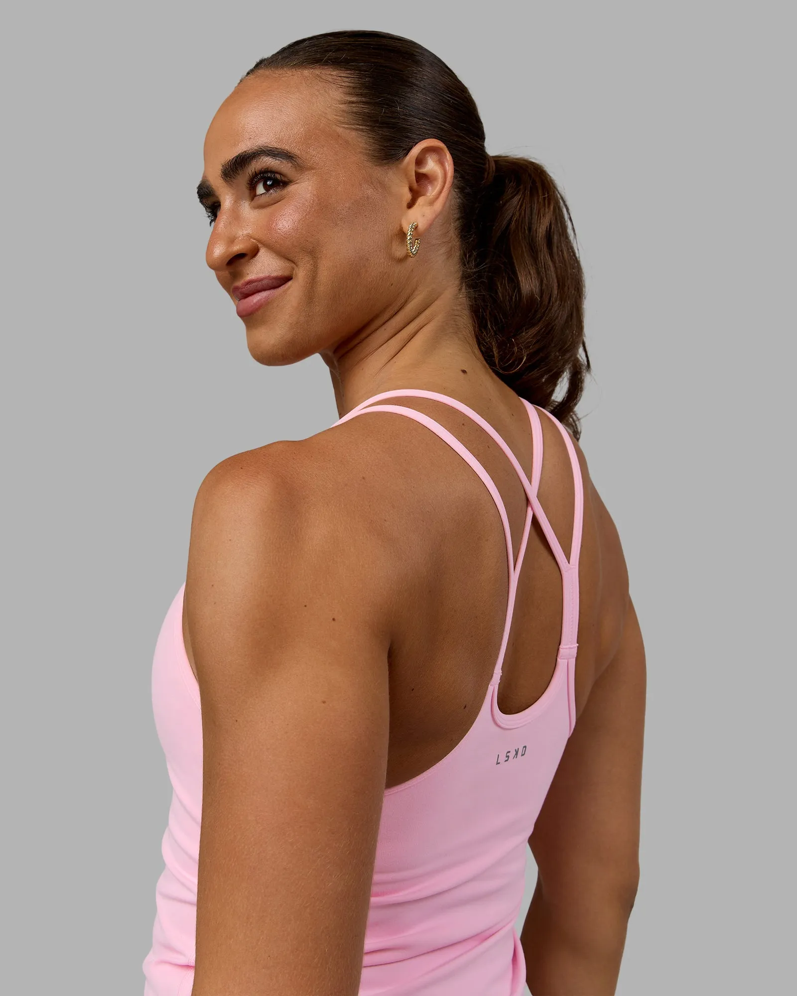 Balance Active Shelf Bra Tank - Pale Pink