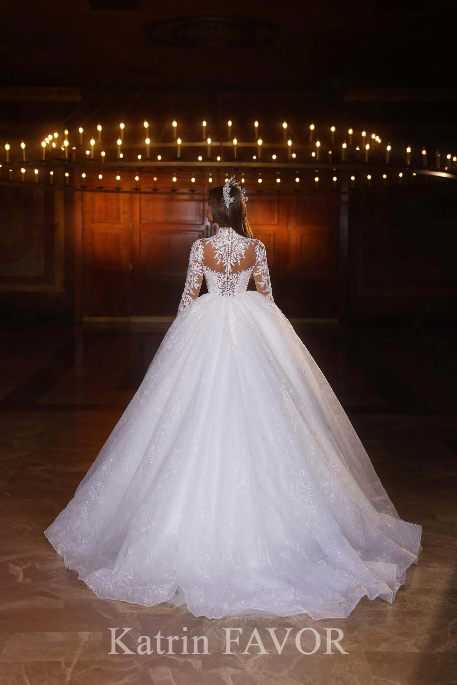 Ball gown wedding dresses princess White bridal dress