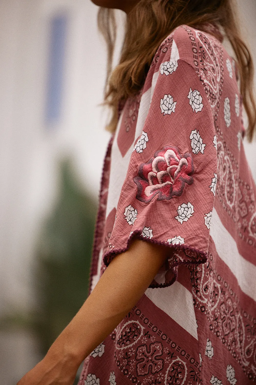 Beautiful Crazy Super Oversized Shirt - Bandana