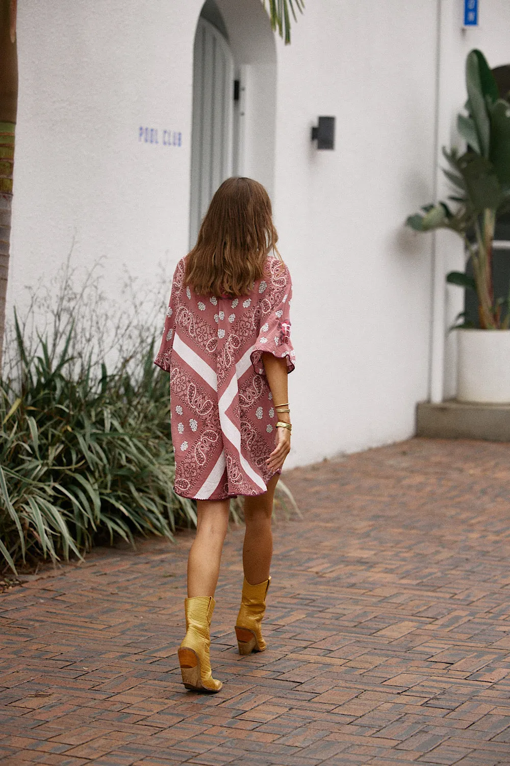 Beautiful Crazy Super Oversized Shirt - Bandana