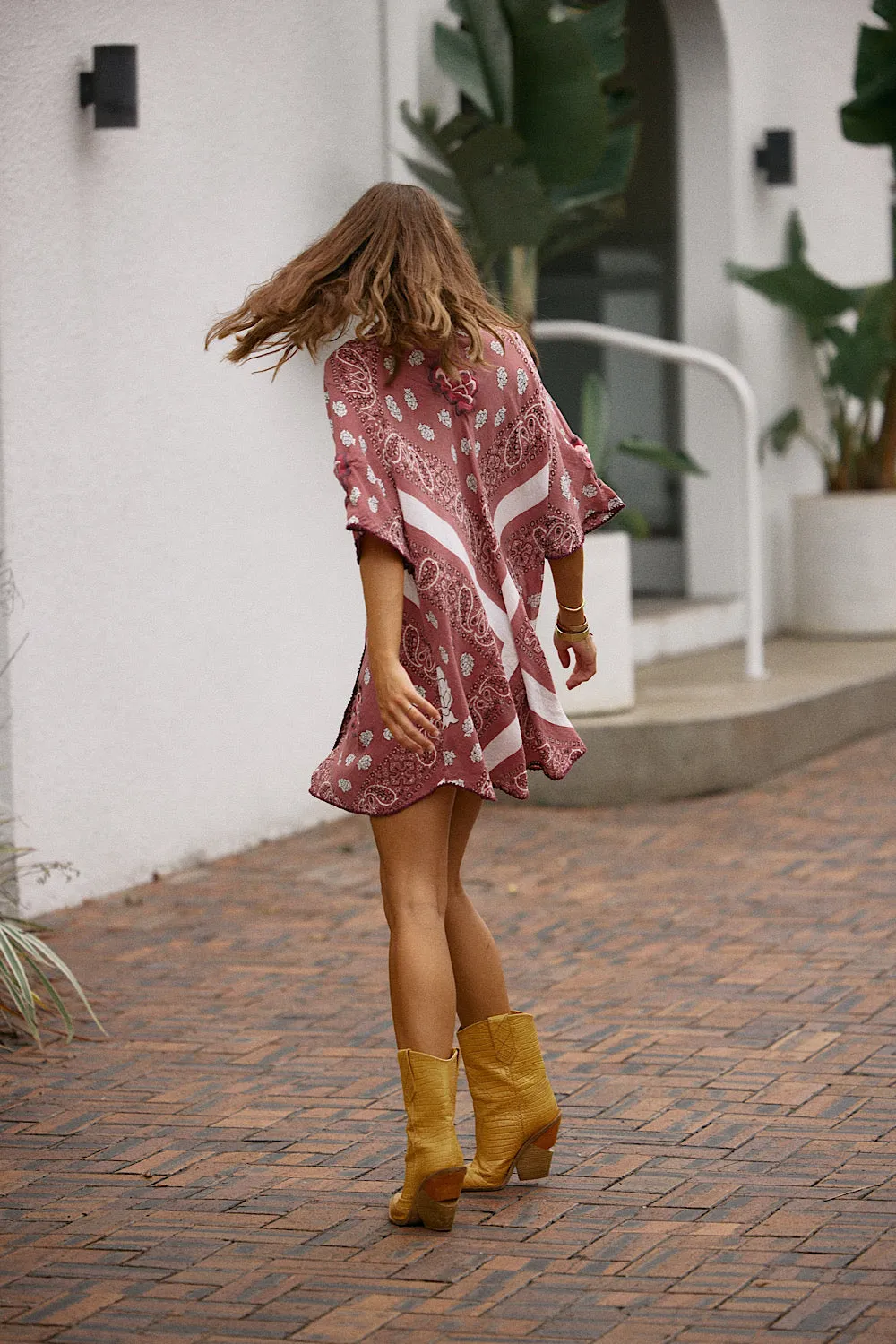 Beautiful Crazy Super Oversized Shirt - Bandana