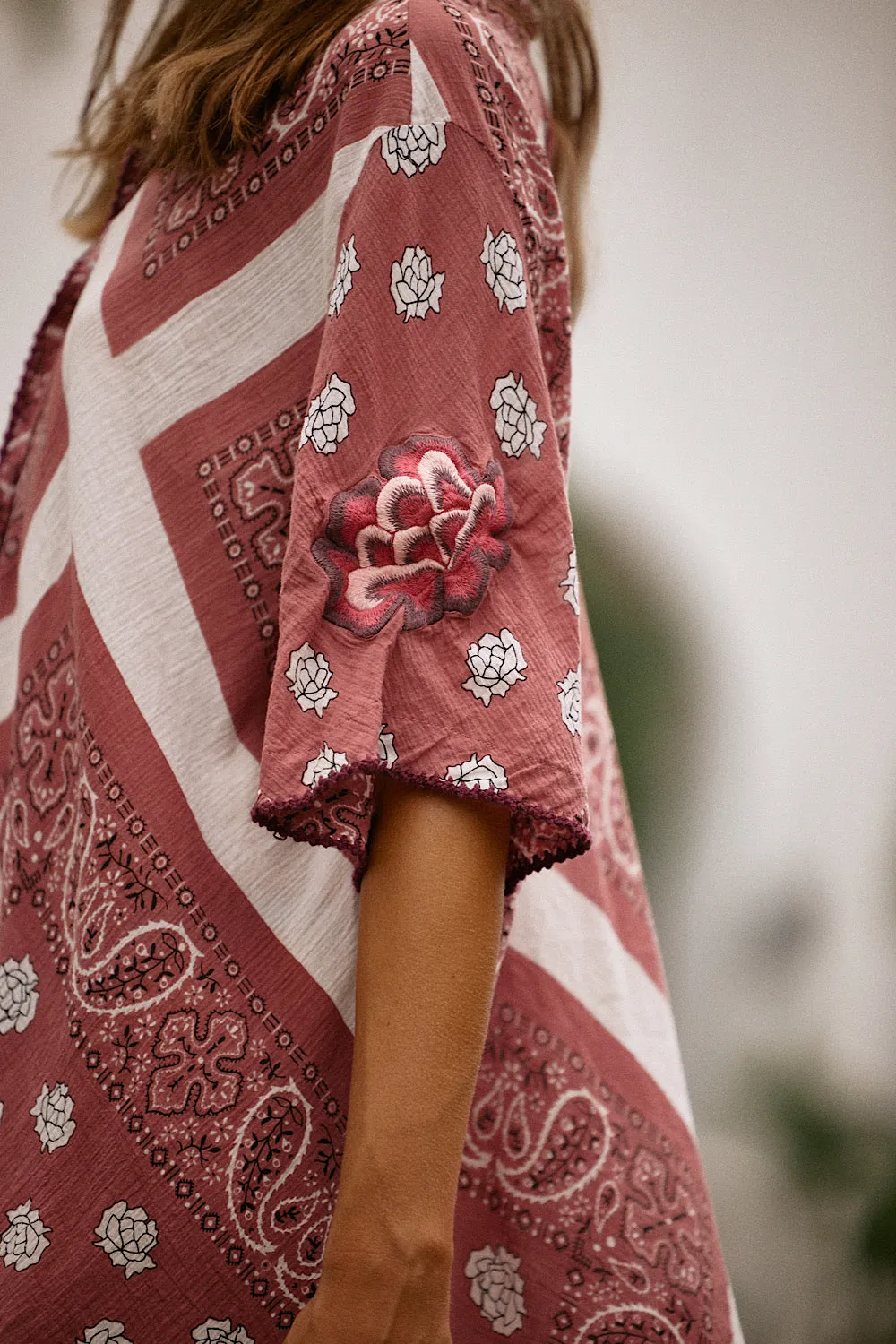 Beautiful Crazy Super Oversized Shirt - Bandana