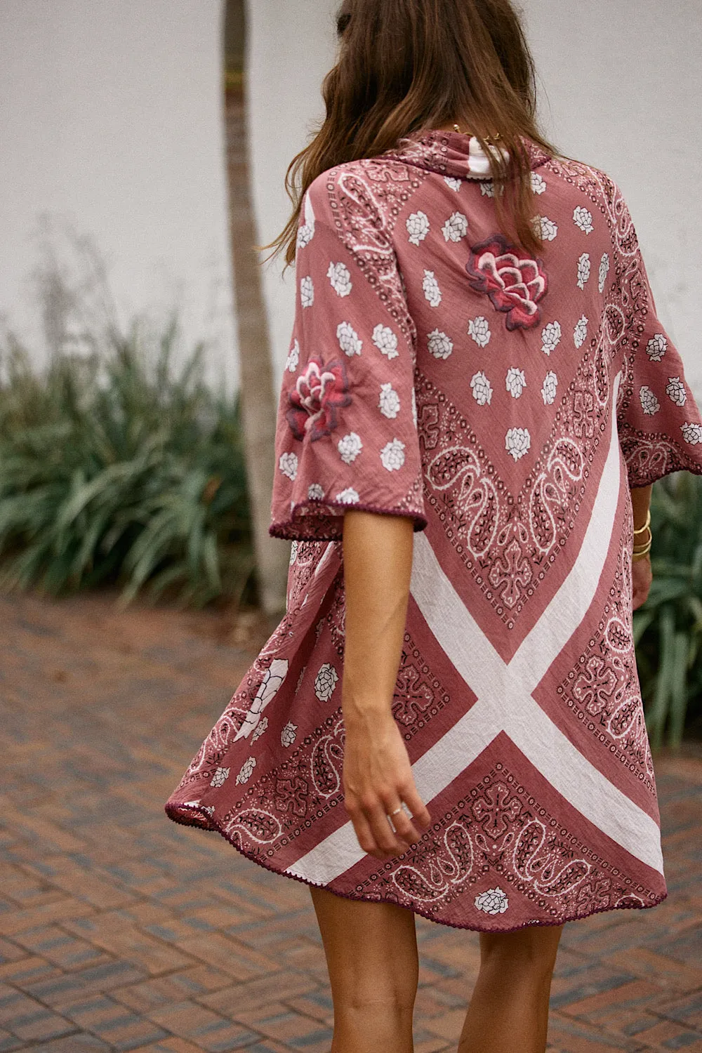 Beautiful Crazy Super Oversized Shirt - Bandana
