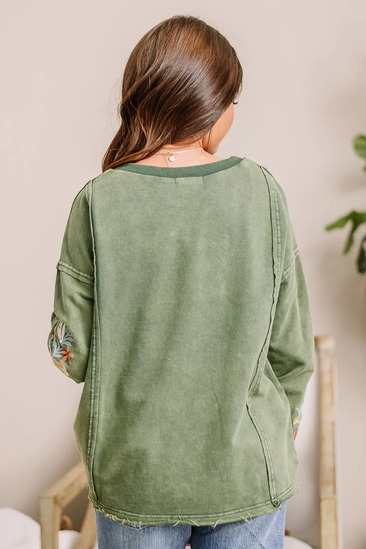 Beautiful Mind Embroidered Top