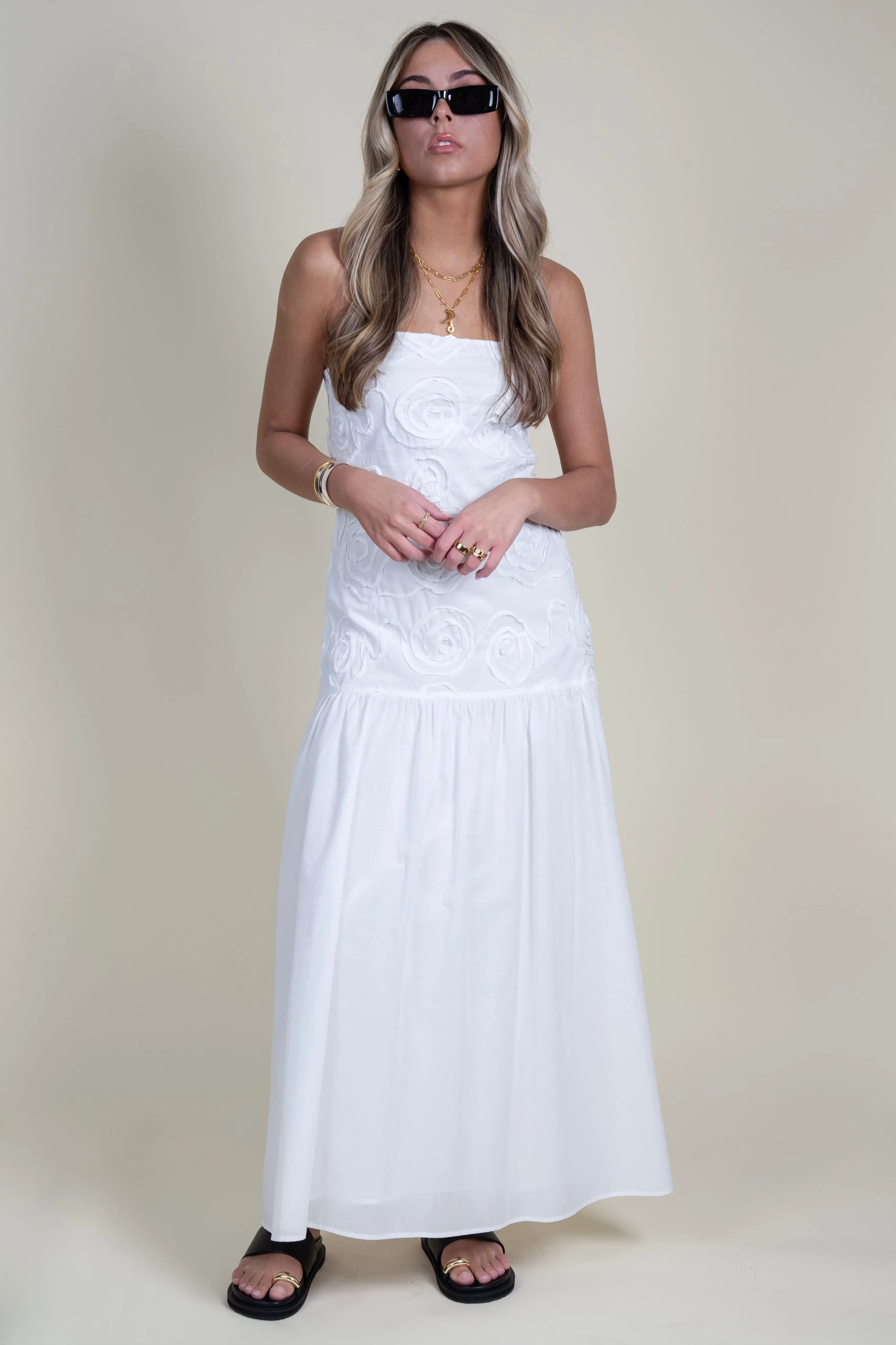 BEC   BRIDGE | Haze Maxi Dress - White