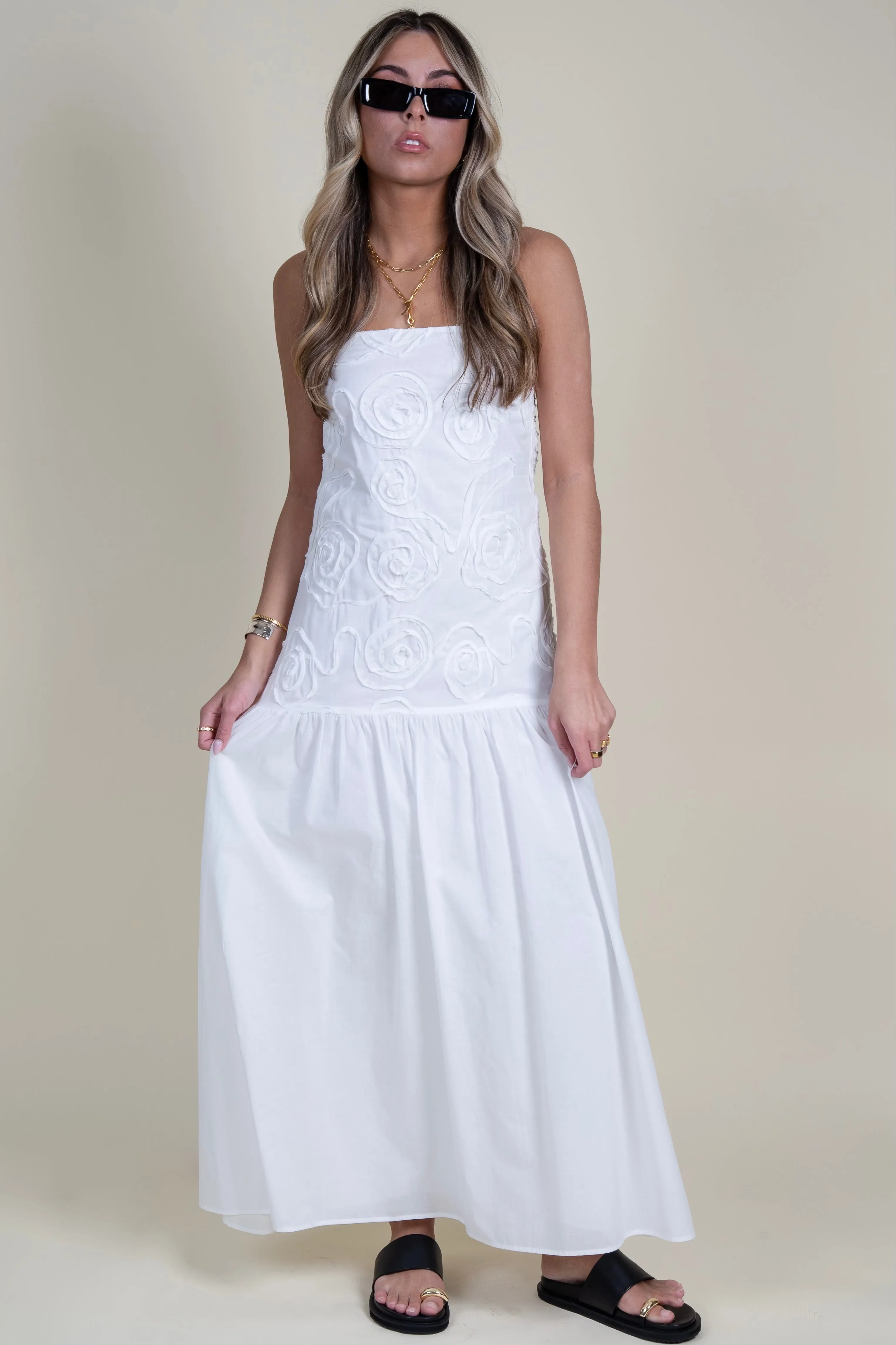 BEC   BRIDGE | Haze Maxi Dress - White