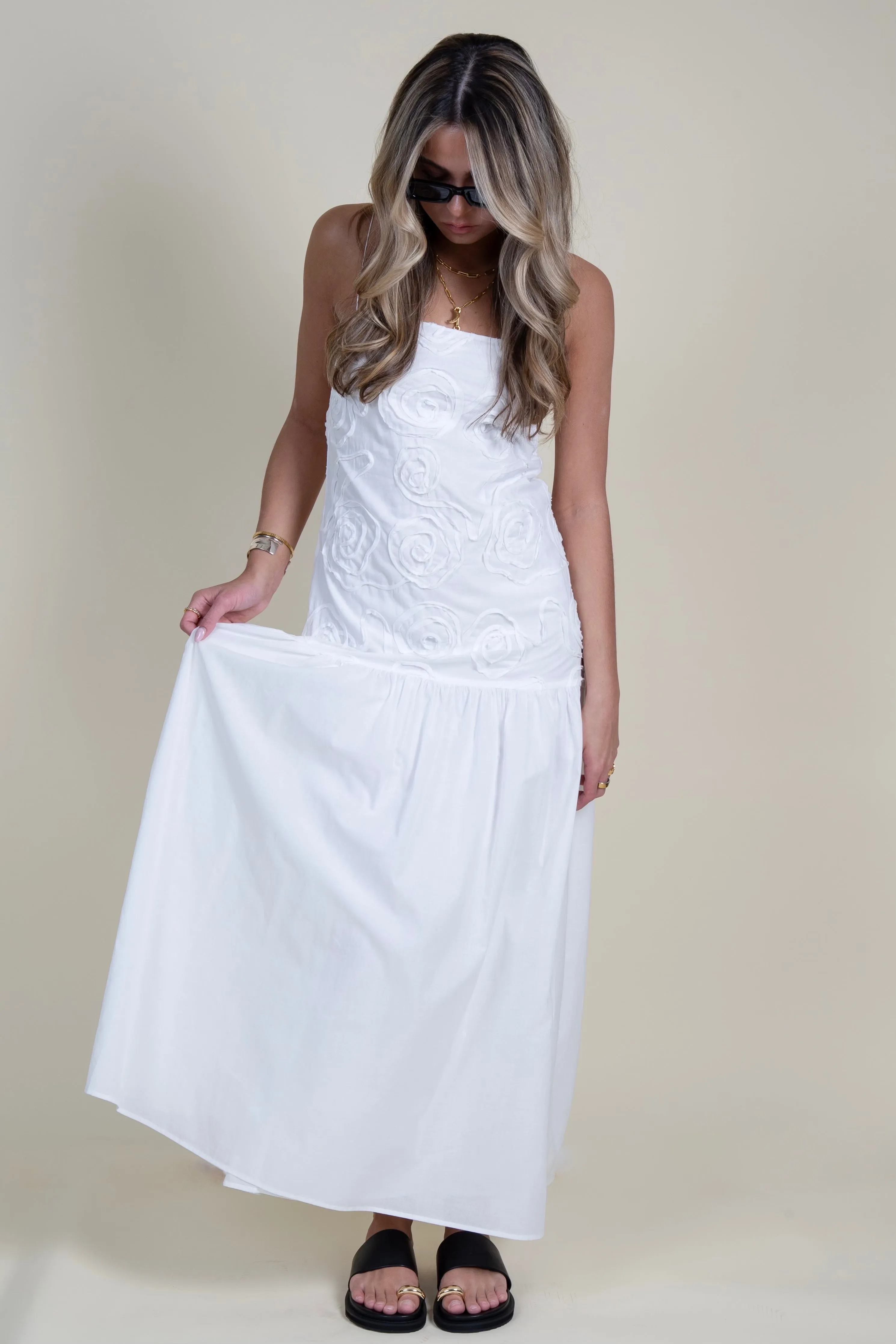 BEC   BRIDGE | Haze Maxi Dress - White