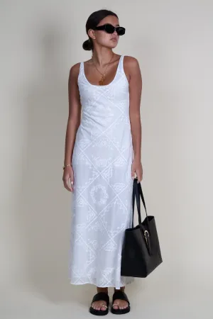 BEC   BRIDGE | Zalea Scoop Neck Dress - White