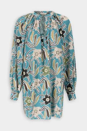 Biarritz Tunic in Topaz