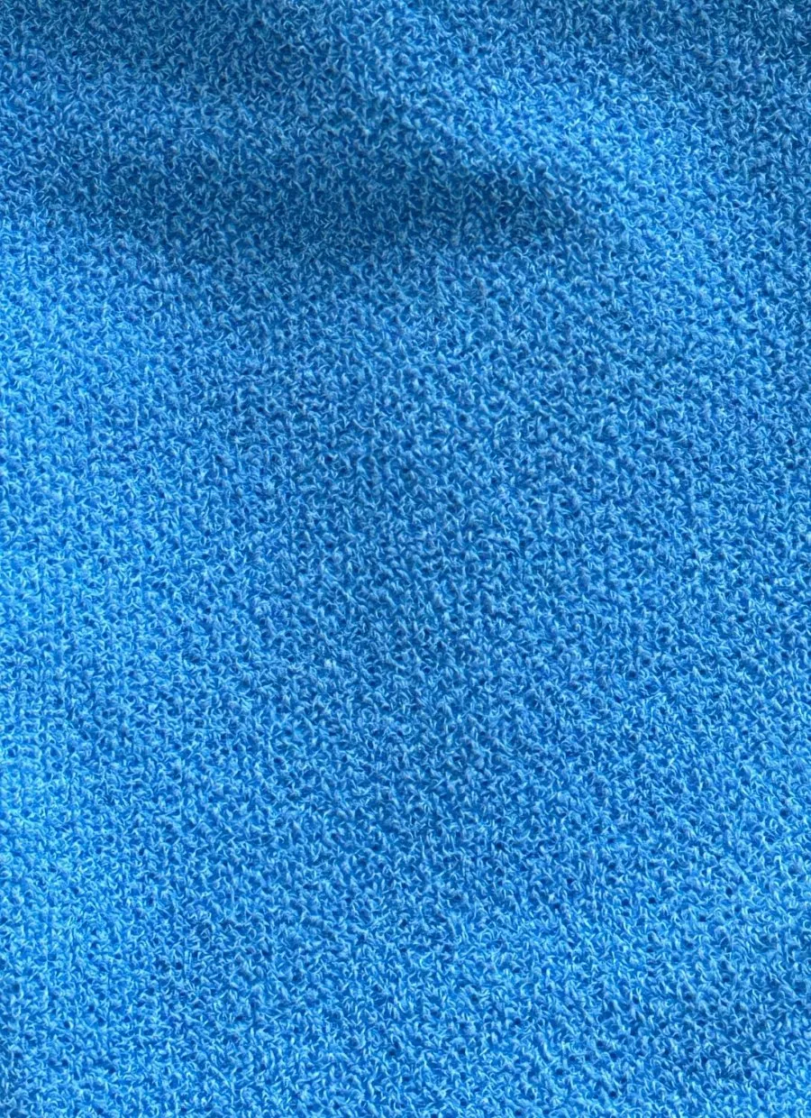 Bikini Bottom Ruby - Azure Blue Terry