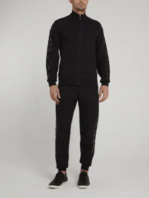 Black Logo Tracksuit