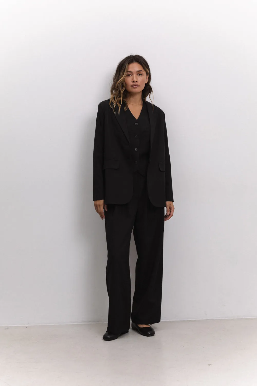 Black palazzo pants