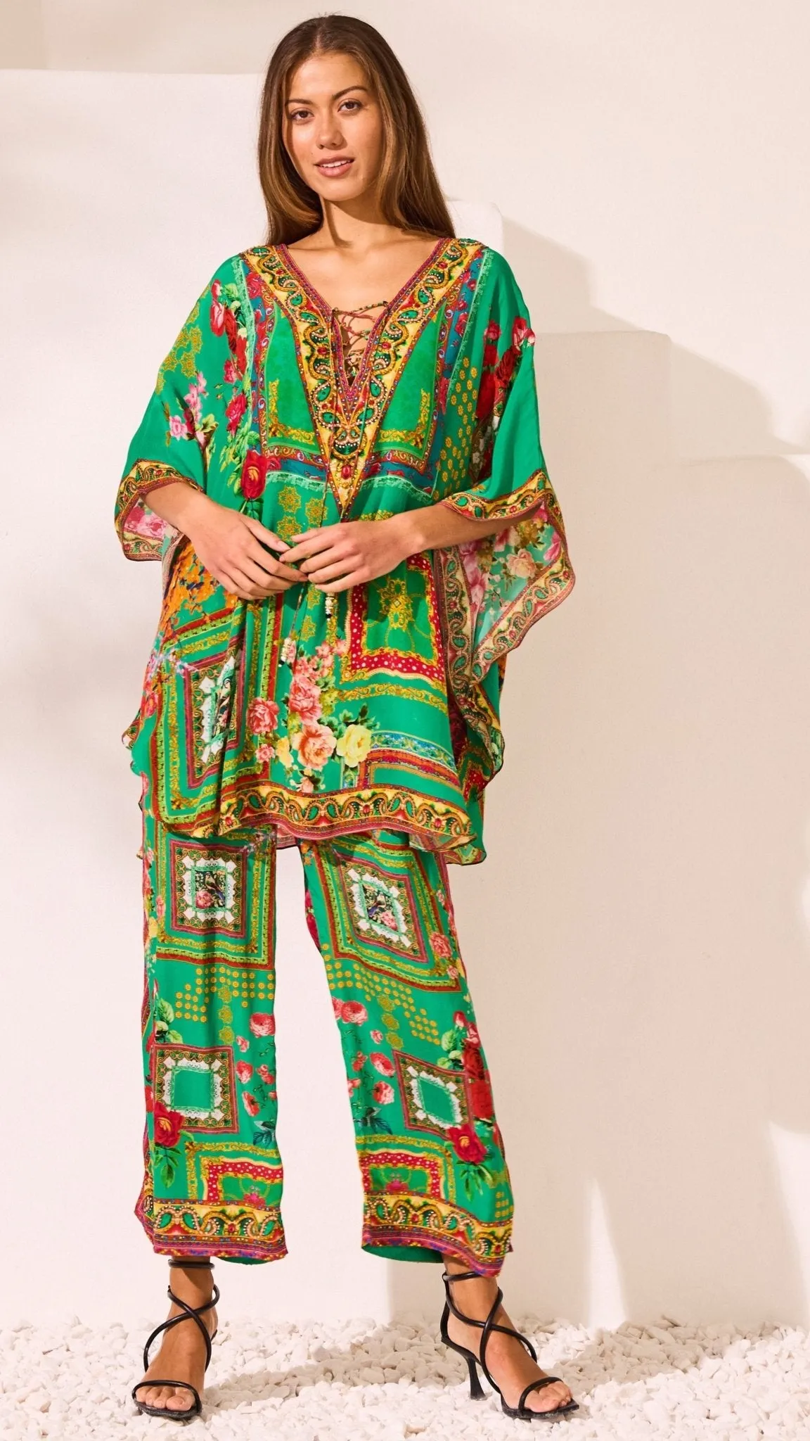 Blooming Tales Palazzo Pants