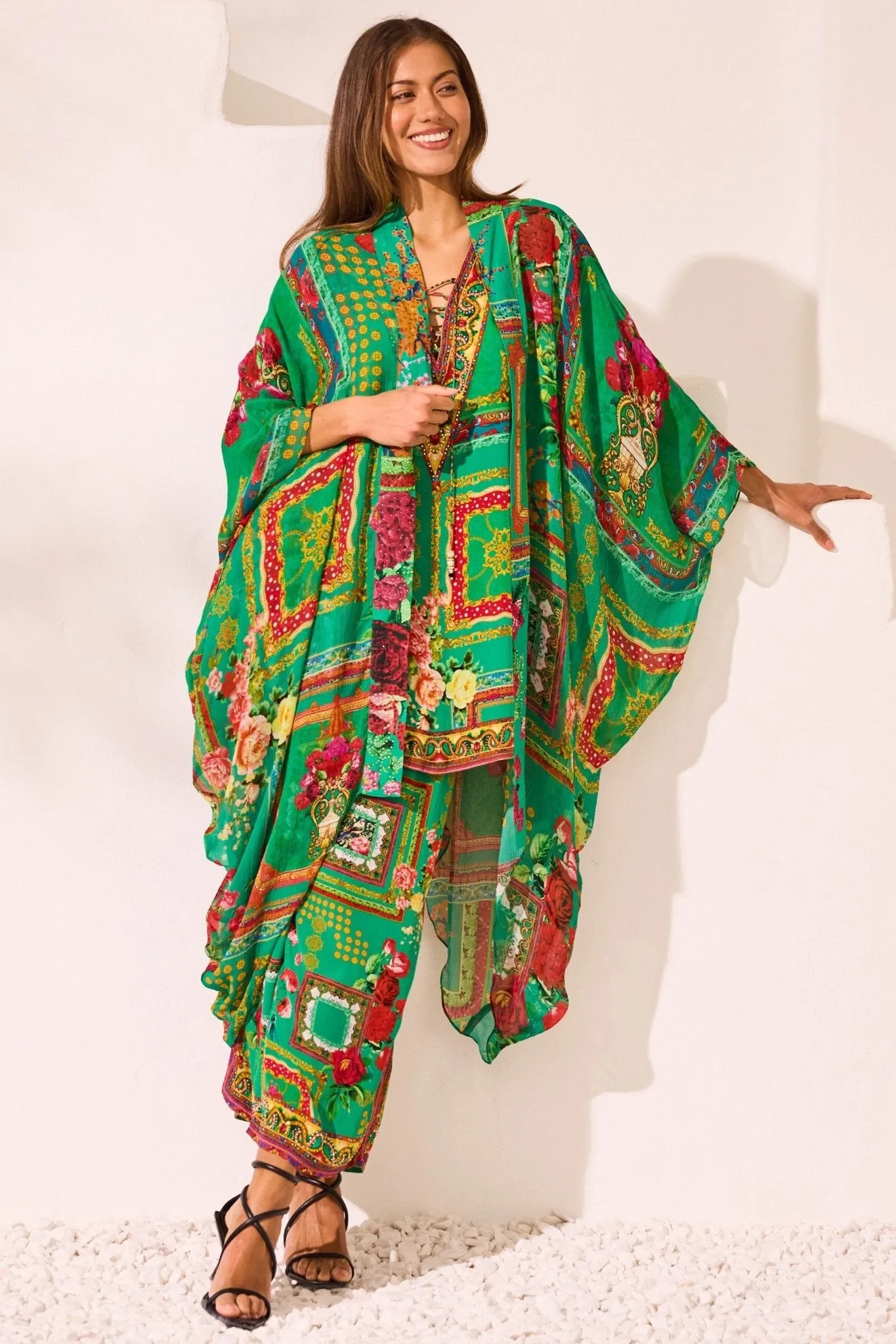 Blooming Tales Palazzo Pants