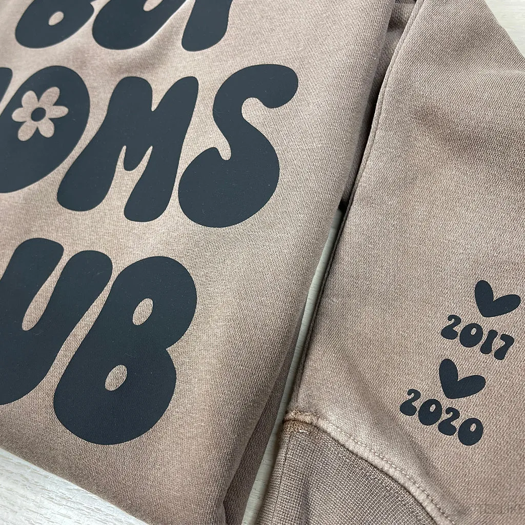 Boy Moms Club & Mama's Boy Matching Sweatshirts, Retro Mama Sweatshirt, Mather Son Shirt, Toddler Boy Sweatshirt, Boy Mom sweatshirt