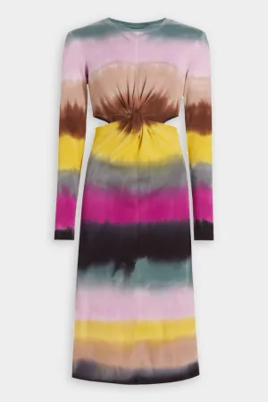 Bright Baby Rib Nadia Dress