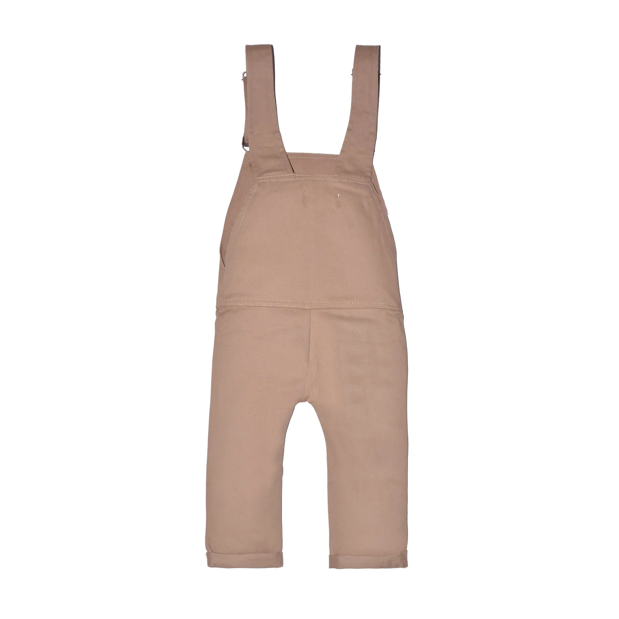Brown Twill Dungaree