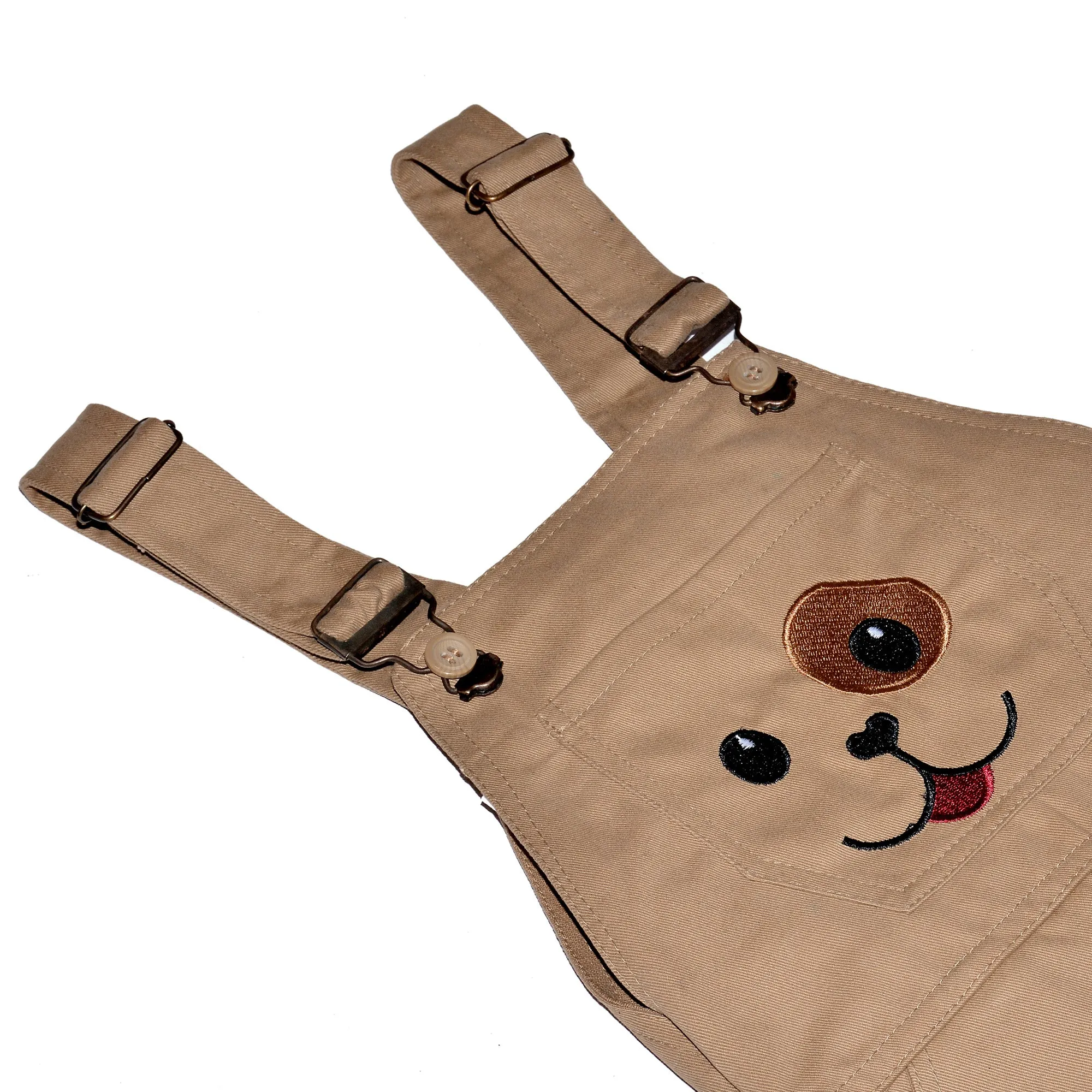 Brown Twill Dungaree