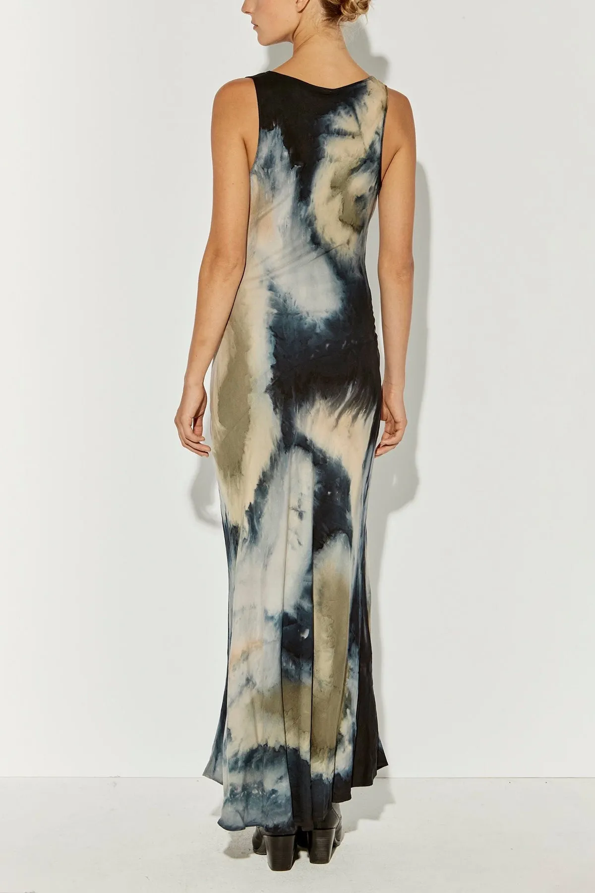 Camo Viscose Linda Dress