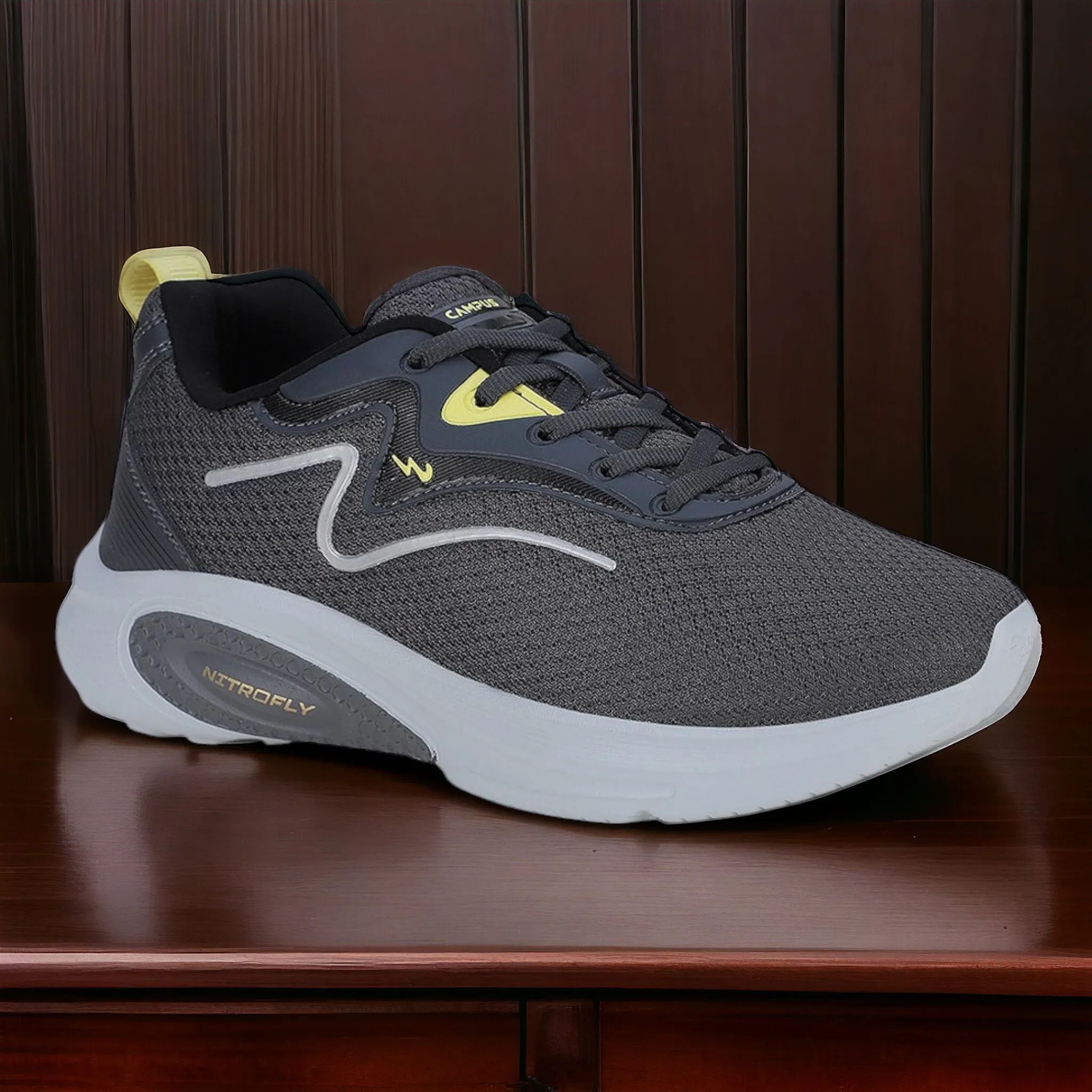 CAMPUS HANDEL GREY/YELLOW Men's Sports Shoes