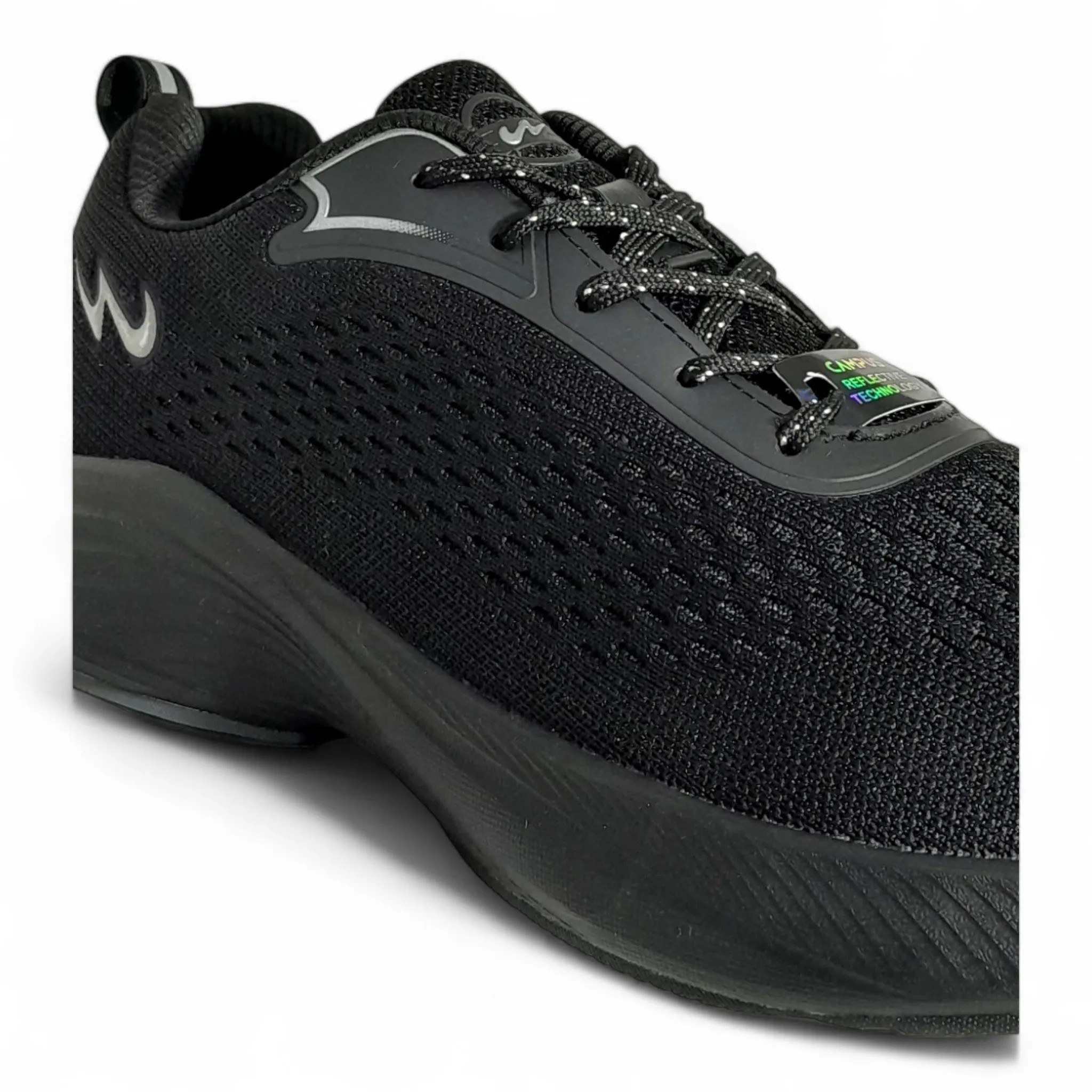 CAMPUS HASLEY BLACK/SILVER Men's Running Shoes