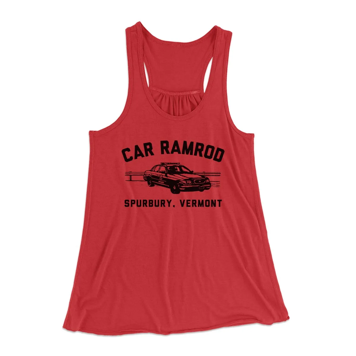 Car Ramrod Women's Flowey Tank Top