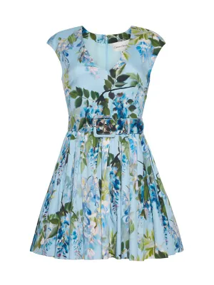 Cara Cara Rosalia Dress in Wisteria Light Blue