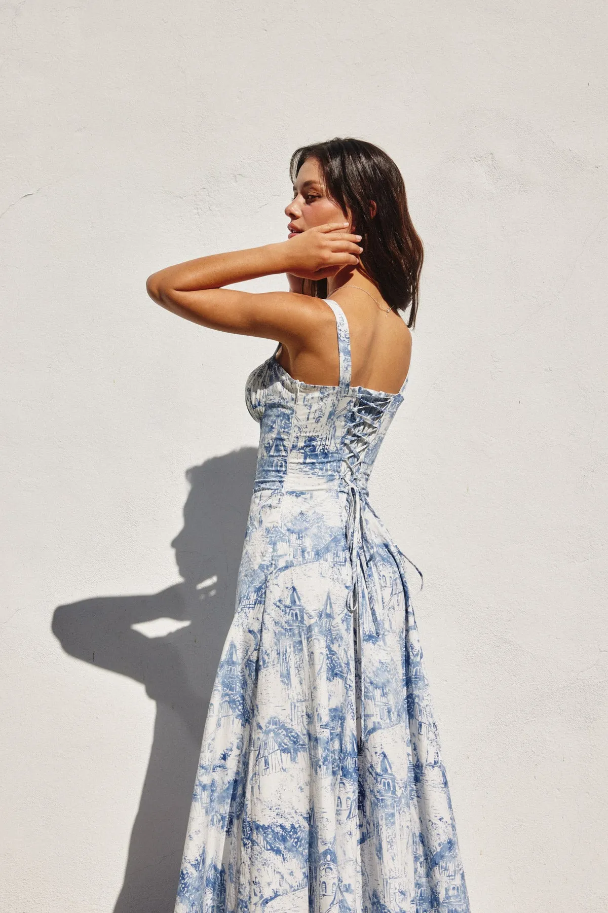 Celeste Corset Sweetheart Dress