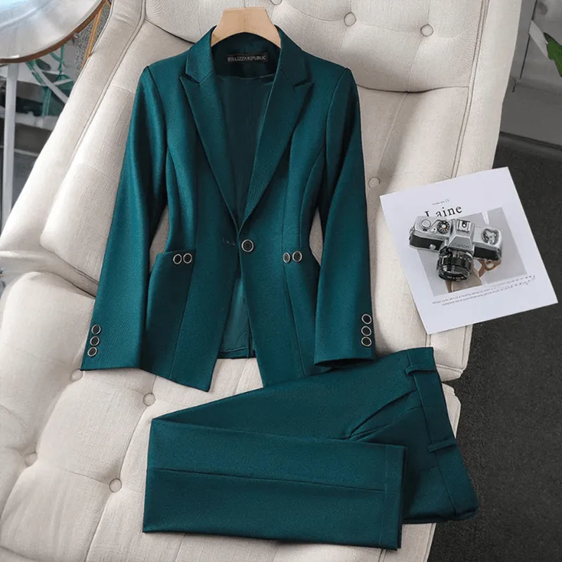 Chic Tailored Suit Set for Professionals