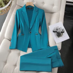 Chic Tailored Suit Set for Professionals