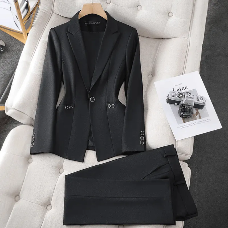 Chic Tailored Suit Set for Professionals