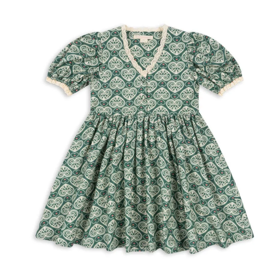 COEUR LACE DRESS GOTS