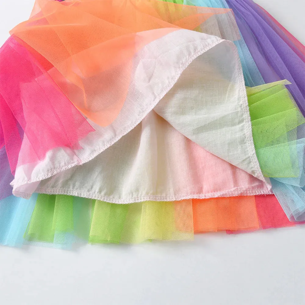 Colorful VIKITA Girls' Party Dress