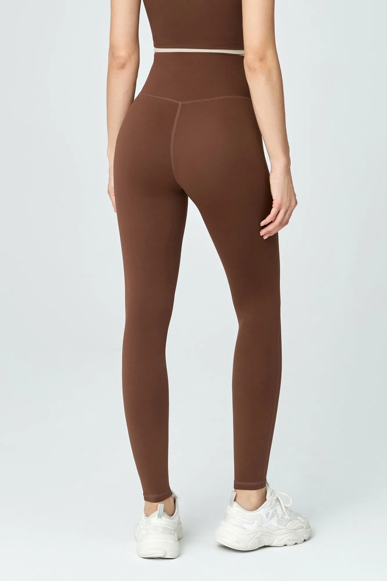 Contrast Edge Sports Bra & Leggings Activewear Set
