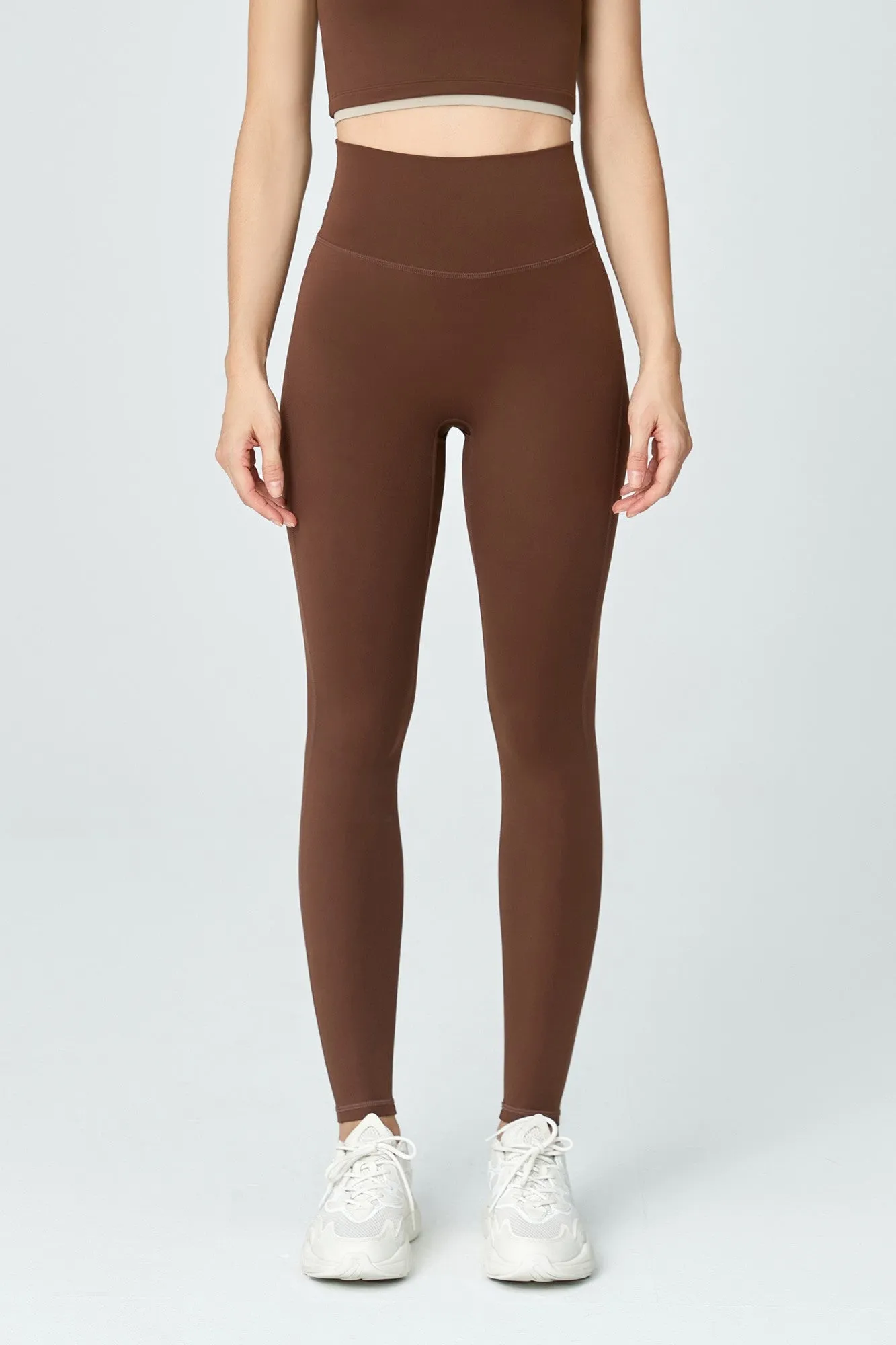 Contrast Edge Sports Bra & Leggings Activewear Set